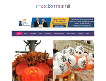 Tablet Screenshot of modernmami.com